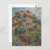 Chateau Uitzicht Nice Frankrijk Briefkaart (Voorkant / Achterkant)