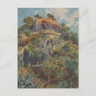 Chateau Uitzicht Nice Frankrijk Briefkaart
