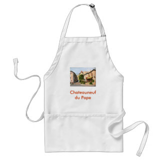 "Chateauneuf du Pape" apron Standaard Schort