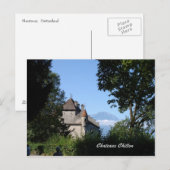 Chateaux Chillon Briefkaart (Voorkant / Achterkant)