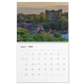 Châteaux d'Angleterre Pittoresque 2025 Calendrier (Mar 2026)