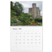 Châteaux d'Angleterre Pittoresque 2025 Calendrier (Feb 2026)