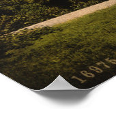 Chateaux de Bourbon-Busset, Vichy, Frankrijk Poster (Hoek)