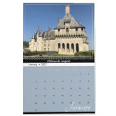 Châteaux de la Loire Calendrier du Mur 2022 (Jan 2027)