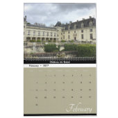 Châteaux de la Loire Calendrier du Mur 2025 (Feb 2027)