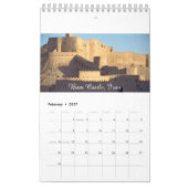 Châteaux du calendrier annuel 2018 du monde (Feb 2027)