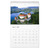 Châteaux du calendrier annuel 2018 du monde (Mar 2027)