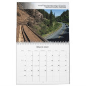 Châteaux du calendrier ferroviaire de Camas Prairi (Mar 2026)
