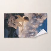 Châteaux en Espagne de Maxfield Parrish 1904 Fanta (Serviette à main)
