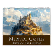 Châteaux médiévaux : Calendrier Art Historique (Protection)