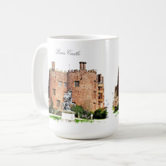CHÂTEAUX WELSH CAFÉ MUG (Devant gauche)