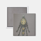 Chatelaine, eind 18e eeuw magneet (Voorkant / Achterkant)