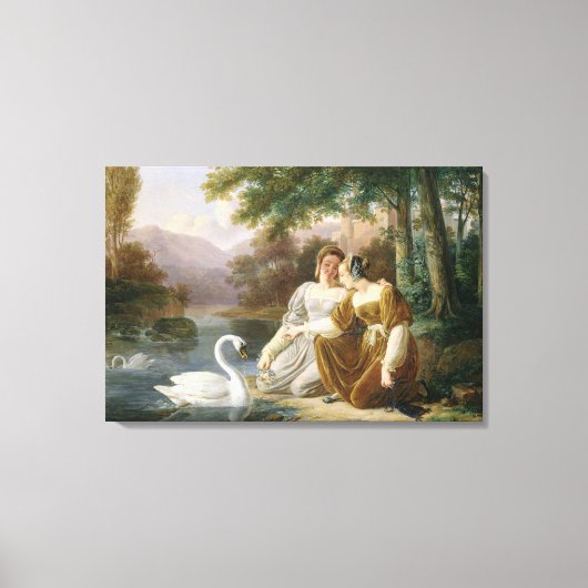 Chatelaïnen Canvas Afdruk (Voorkant)