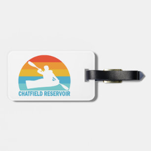 Chatfield Reservoir Colorado Kajak Bagagelabel