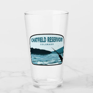 Chatfield Reservoir Colorado Vissen met hengel Glas