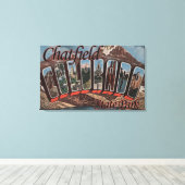 Chatfield State Park, Colorado Canvas Afdruk (Insitu (Houten vloer))