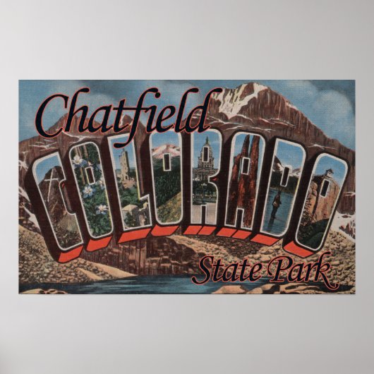 Chatfield State Park, Colorado Poster (Voorkant)
