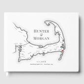 Chatham Bars Inn Cape Cod Bruiloft Gastenboek (Voorkant)