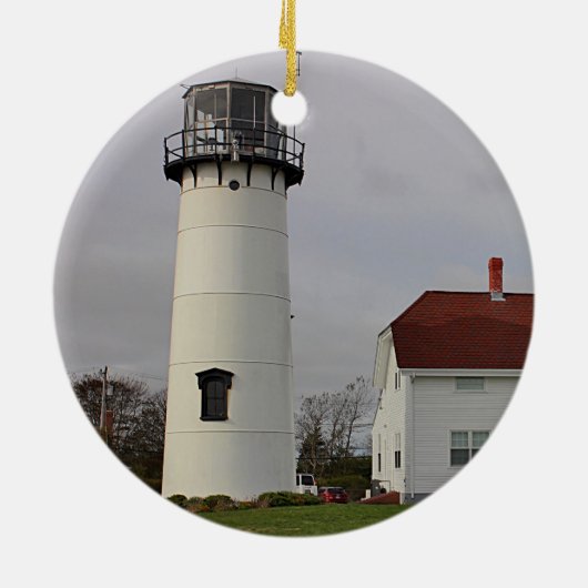 Chatham Light Keramisch Ornament (Achterkant)