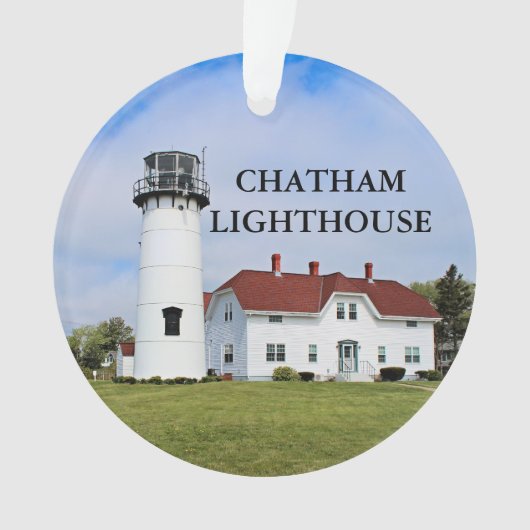 Chatham Lighthouse Cape Cod Massachusetts Ornament (voorkant)
