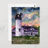 Chatham Lighthouse Marthas Vineyard Briefkaarten (Voorkant / Achterkant)