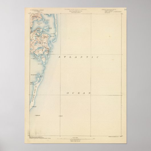 Chatham, Massachusetts Poster (Voorkant)