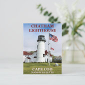 Chatham Phare, Massachusetts Carte Postale (Debout devant)