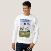 Chatham Vuurtoren, Cape Cod Sweatshirt (Voorkant volledig)
