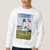 Chatham Vuurtoren, Cape Cod Sweatshirt (Voorkant)
