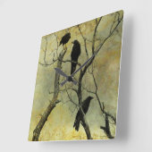 Chatingkoeien Vierkante Klok (Hoek)