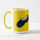 Chaton À Dormir En Chaussure Croque, Café Mug (Gauche)