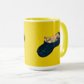 Chaton À Dormir En Chaussure Croque, Café Mug (Devant droit)