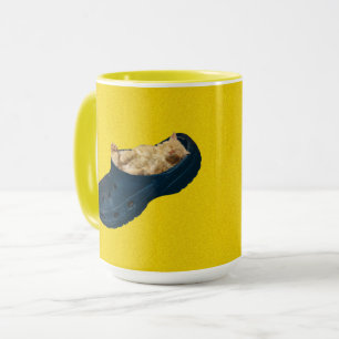 Chaton À Dormir En Chaussure Croque, Café Mug