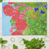 Chaton d'écaille en serviette de cuisine de jardin (Plié)