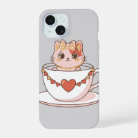 Chaton Mignon dans une Tasse à Thé