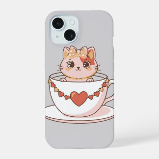 Chaton Mignon dans une Tasse à Thé