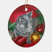 Chaton, ornement de chat - "à la maison pour les (Gauche)