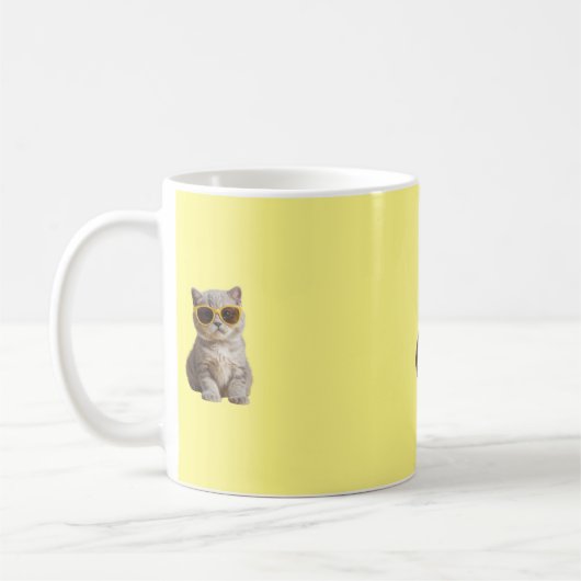 chaton tasse (Gauche)