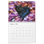 Chatons ! 2024 Mon Feral Lady kitten Calendrier (Feb 2027)