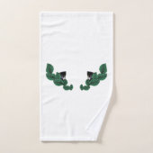 Chatons avec Feuille (Serviette à main)