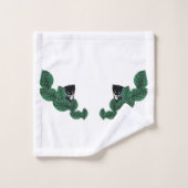 Chatons avec Feuille (Gant de toilette)