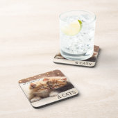 Chatons doux Dessous de verre chat mignon (Côté Droit)