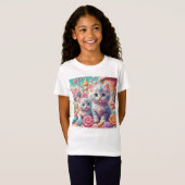 Chatons en T-shirt de la Terre de Candy (Devant entier)