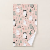 Chatons Peachy Keen (Serviette à main)