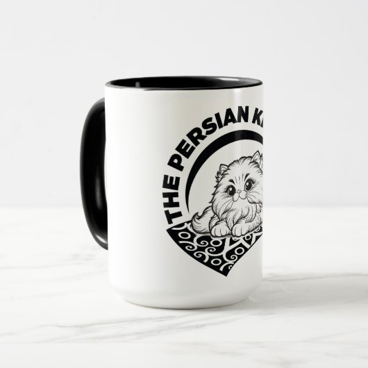 Chatons perses - Logo Mug 1 (Devant gauche)