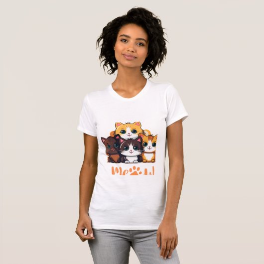 chatons pour T-shirt (Devant entier)