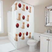 Chatons rideau de douche (En situation)