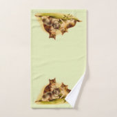 chatons victoriens (Serviette à main)