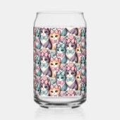 Chatons vintages portant des vaches (Gauche)