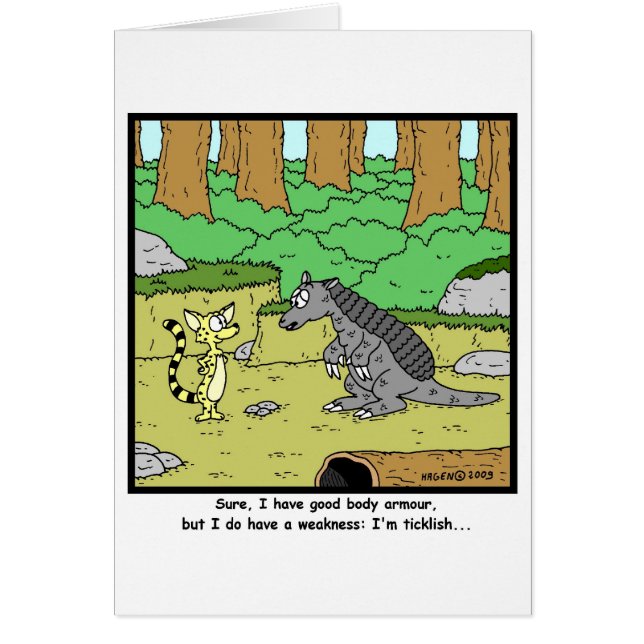 Chatouilleux : Bande dessinée de tatou (Devant)